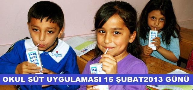 Okul Sütü Uygulaması Kahramanmaraş’ta 15 Şubat Cuma Günü Başlıyor.