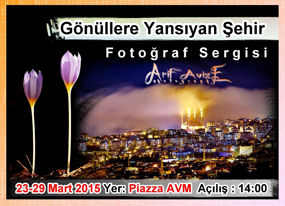 Arif Avize’nin Fotoğraf Sergisini Kaçırmayın