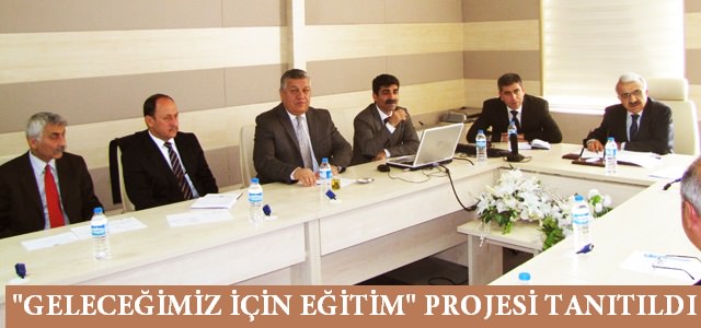 Geleceğimiz İçin Eğitim Projesi Tanıtıldı