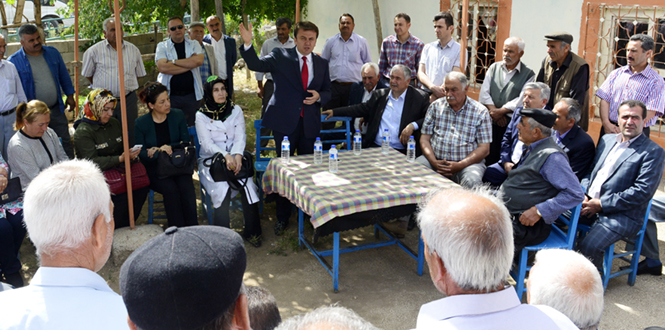 Başkan Erkoç’tan Pazarcık Mahallelerine Ziyaret