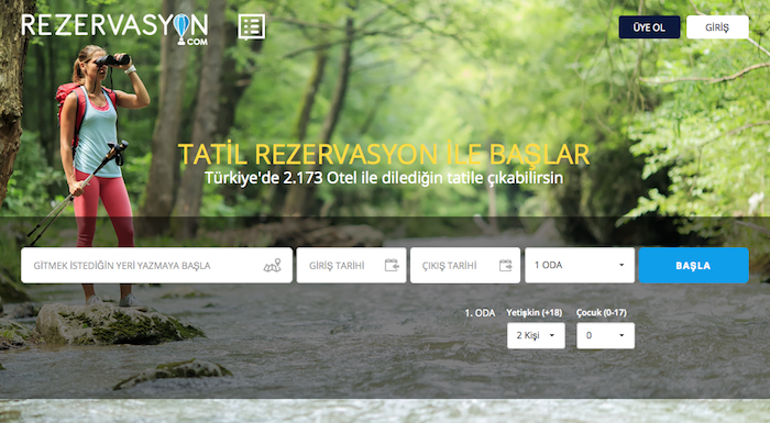 Tatil Rezervasyon ile Başlar