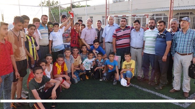 Yaz Kuran Kurslarında Futbol Turnuvası Sona Erdi