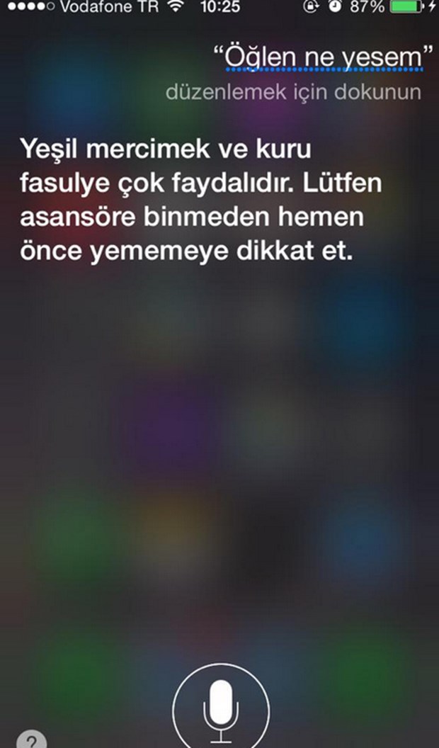 Siri Türkçe Kişisel Asistan (1)