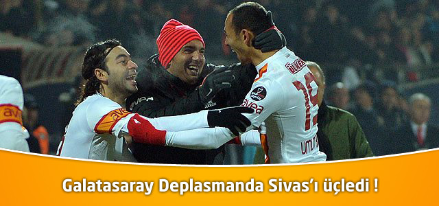 Sivasspor 1- Galatasaray 3 | Spor Toto Süper Lig 15. Hafta
