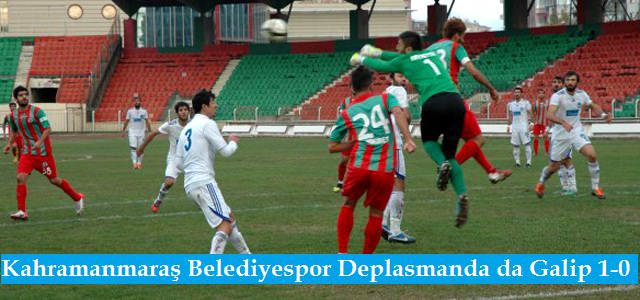 Deplasman Fatihi Kahramanmaraş Belediyespor 1-0