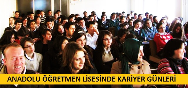 Kahramanmaraş Anadolu Öğretmen Lisesinde Kariyer Günleri