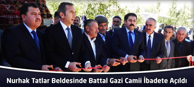 Battal Gazi Camii İbadete Açıldı