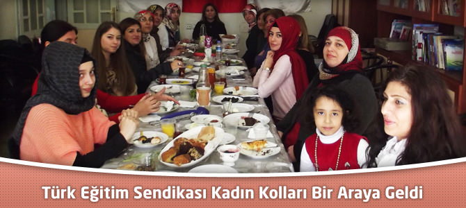 Türk Eğitim Sendikası Kadın Kolları Bir Araya Geldi