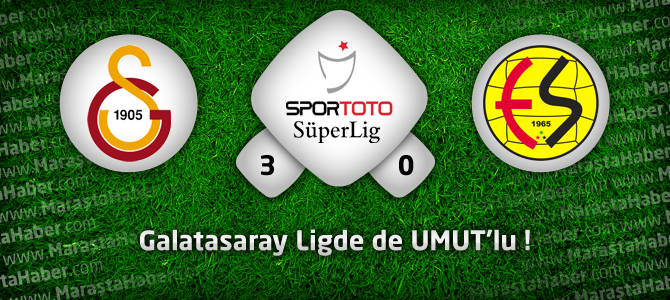 Galatasaray 3 – Eskişehirspor 0 Geniş Maç Özeti ve Golleri
