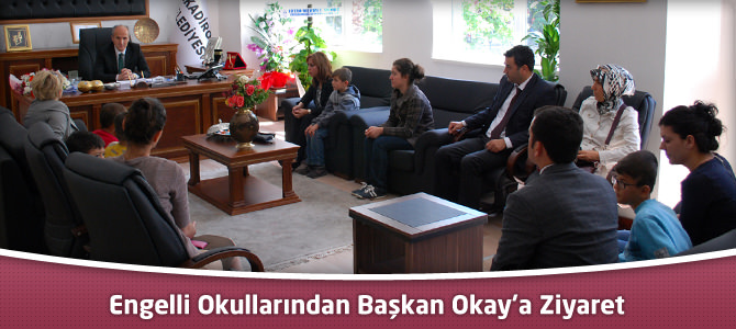 Engelli Okullarından Dulkadiroğlu Belediye Başkanı Okay’a Ziyaret