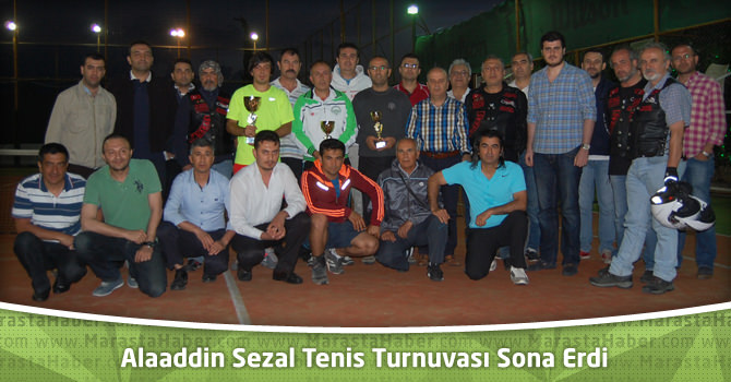 Alaaddin Sezal Tenis Turnuvası Sona Erdi