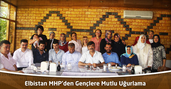 Elbistan MHP’den Gençlere Mutlu Uğurlama