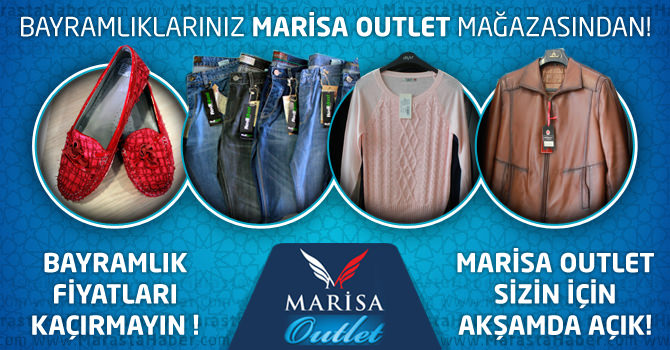 Kurban Bayramı için Bayramlıklarınız Marisa Outlet Mağazasından !