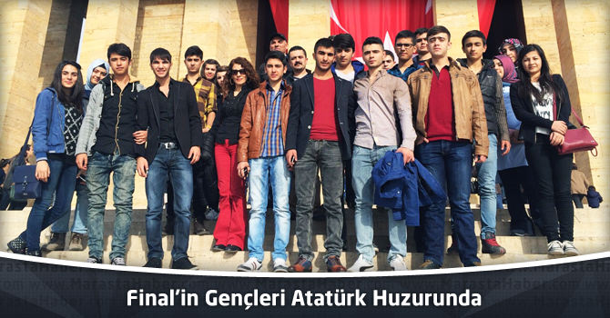 Final’in Gençleri Atatürk Huzurunda