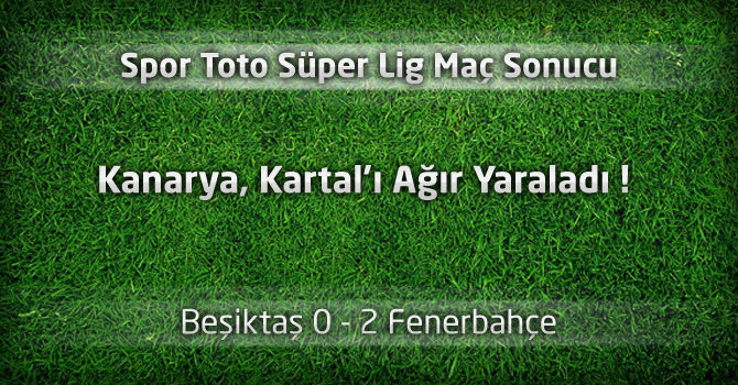 Beşiktaş 0 – Fenerbahçe 2 Geniş maç özeti ve maçın özeti