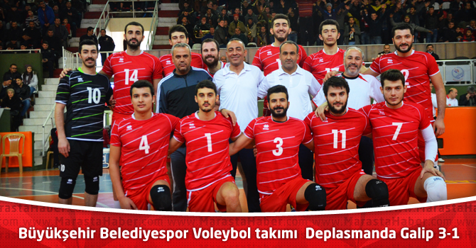 Büyükşehir Belediyespor Voleybol takımı deplasmanda Galip 3-1