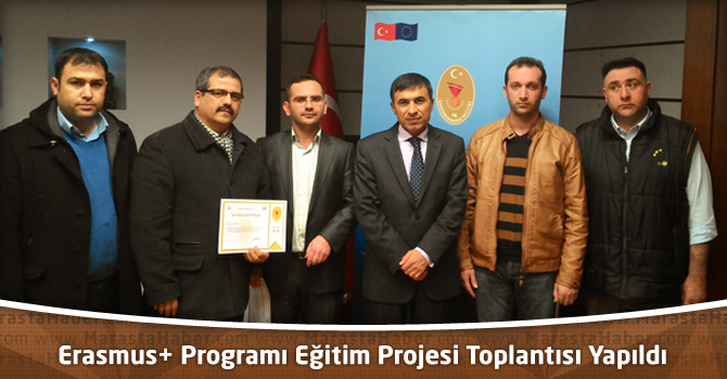Erasmus+ Programı Eğitim Projesi Toplantısı Yapıldı