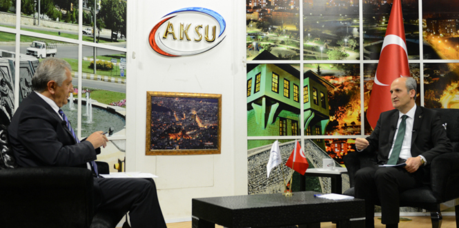 Dulkadiroğlu Belediye Başkanı Okay, 1 Yılda Yapılan Faaliyetleri Aksu TV’de Anlattı