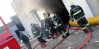 Kahramanmaraş’ta Tekstil Fabrikası’nda Yangın Çıktı