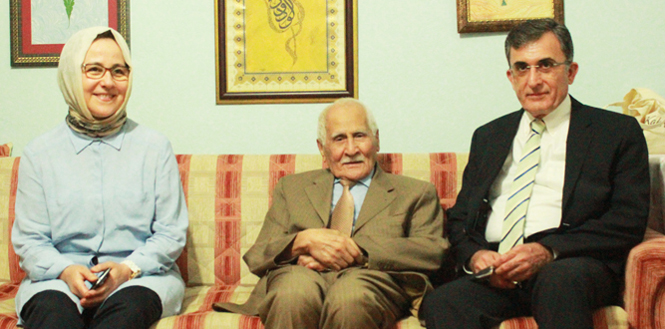 Prof. Dr. Fatih Mehmet Karaaslan’dan Karakoç’a Ziyaret