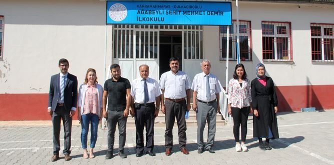 Ağabeyli Şehit Mehmet Demir İlkokuluna Ziyaret