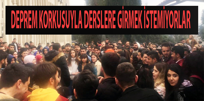 KSÜ-Karacusu Öğrencilerinden Boykot