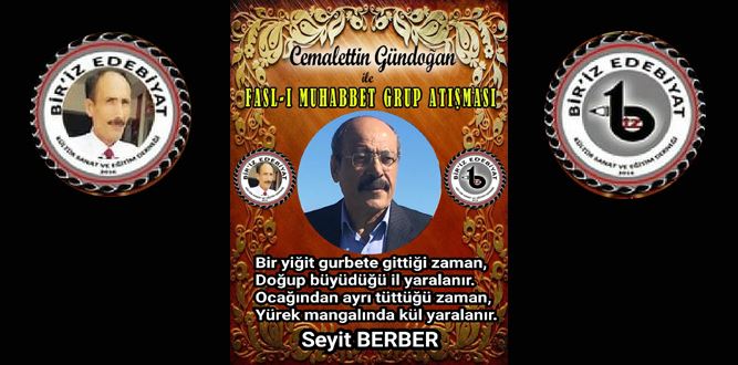 Biriz Edebiyat Cemalettin Gündoğan İle Fasl-ı Muhabbet Grup Atışması 11