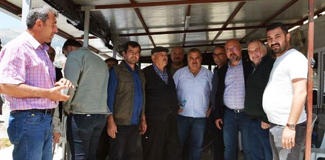 CHP’ li Bağlar Kahramanmaraş’ta Tır Şoförlerinin Sorunlarını Dinledi!