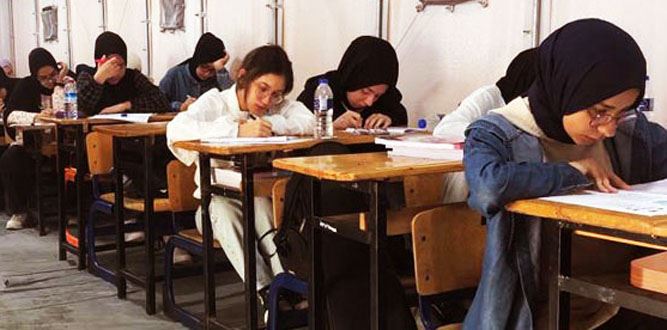 İl Milli Eğitim Müdürlüğü YKS Deneme Sınavı Yaptı