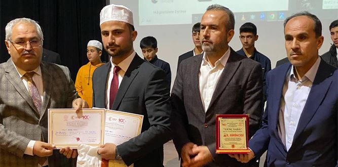 Genç Sada Kur’an-ı Kerim’i güzel okuma yarışması finali yapıldı.