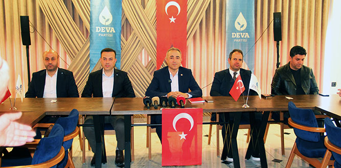 DEVA Partisi Kahramanmaraş Milletvekili Karatutlu Basın Toplantısı Düzenledi.